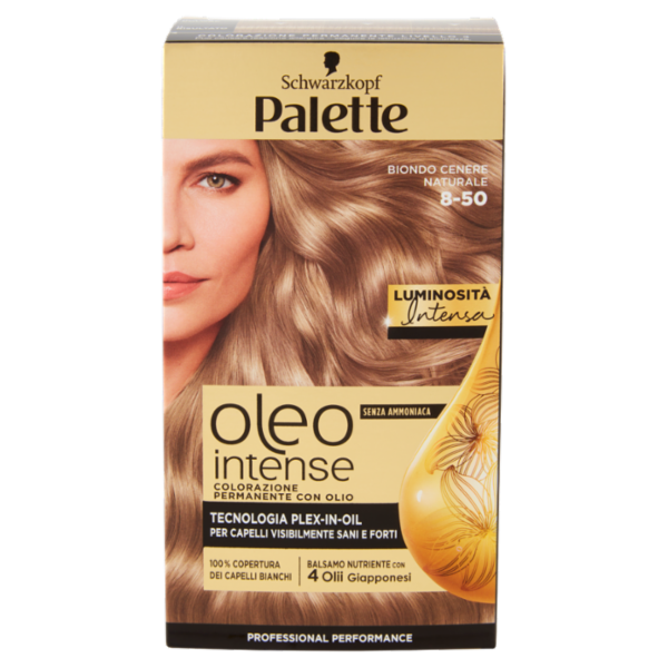 Palette oleo intense Biondo Cenere Naturale 8-50
