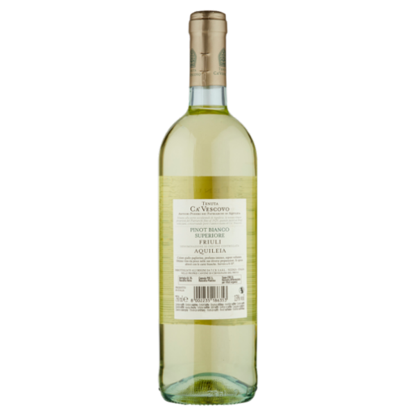 Tenuta Ca' Vescovo Pinot Bianco Superiore Friuli DOC Aquileia 750 ml