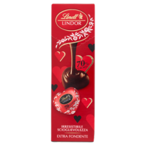 Lindt Lindor Cioccolatini Cuore Cioccolato Fondente San Valentino 41 g