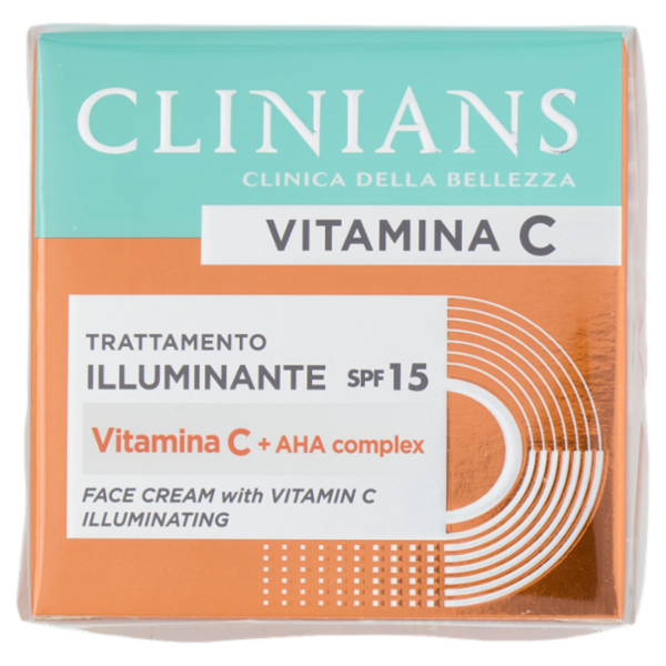 Clinians Vitamina C Trattamento Illuminante SPF15 50 mL