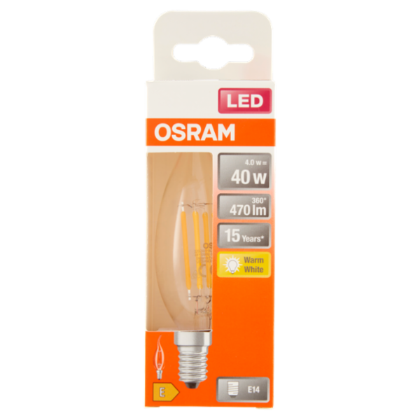 Osram Led Star Classic B 40 Warm White 4.0 W E14