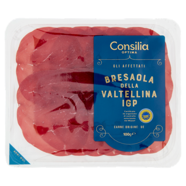 Consilia Optima Bresaola della Valtellina I.G.P. a Fette 100 g