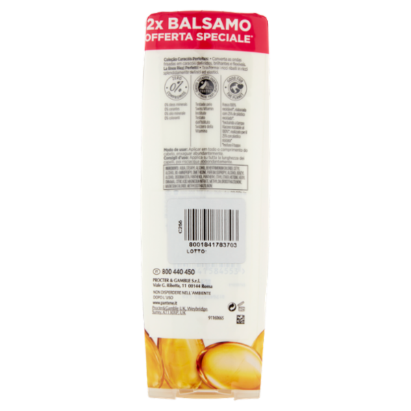 Pantene Pro-V Balsamo Ricci Perfetti 2x180 ml