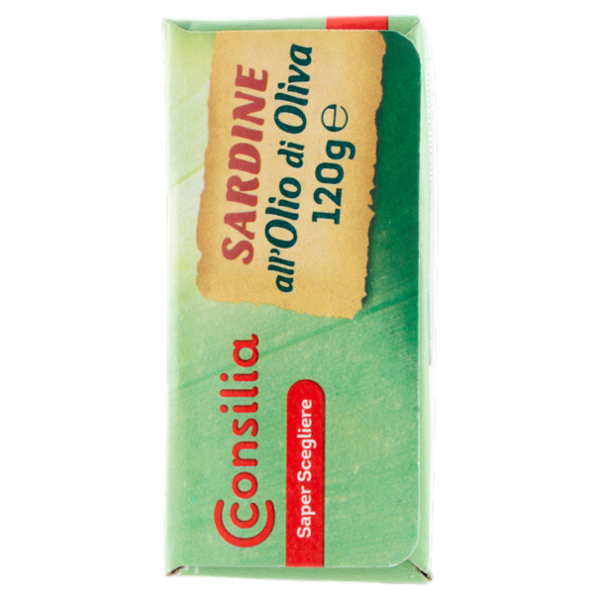 Consilia Saper Scegliere Sardine all'Olio di Oliva 120 g