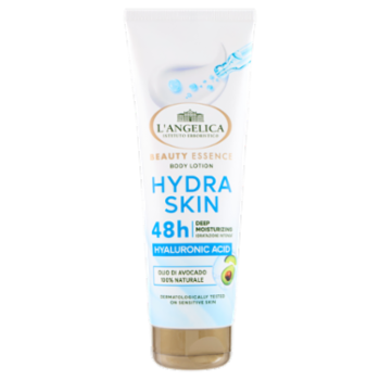 L'Angelica Beauty Essence Body Lotion Hydra Skin 48h Hyaluronic Acid 250 Ml