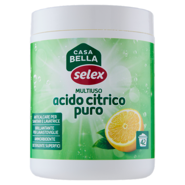 Selex Casa Bella Acido Citrico Puro in Polvere 500 g