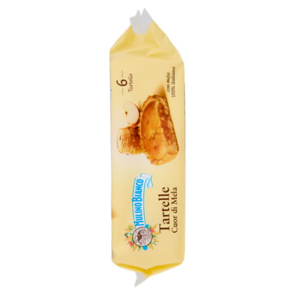 Mulino Bianco Tartelle Cuor di Mela Merenda con Mele 100% Italiane 6 pezzi 288g