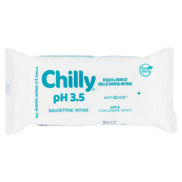 Chilly pH 3.5 Salviettine Intime 12 pz