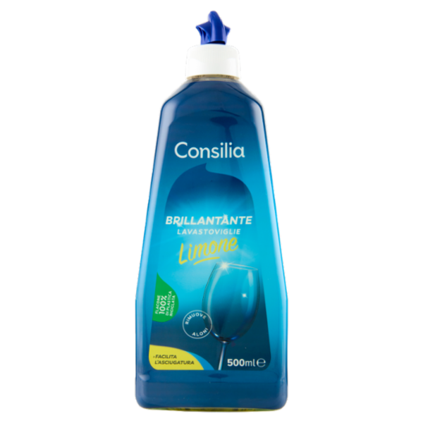 Consilia Brillantante per Lavastoviglie Limone 500 ml