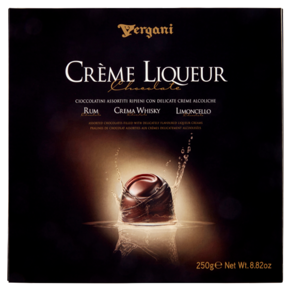Vergani Crème Liqueur Chocolate 250 g