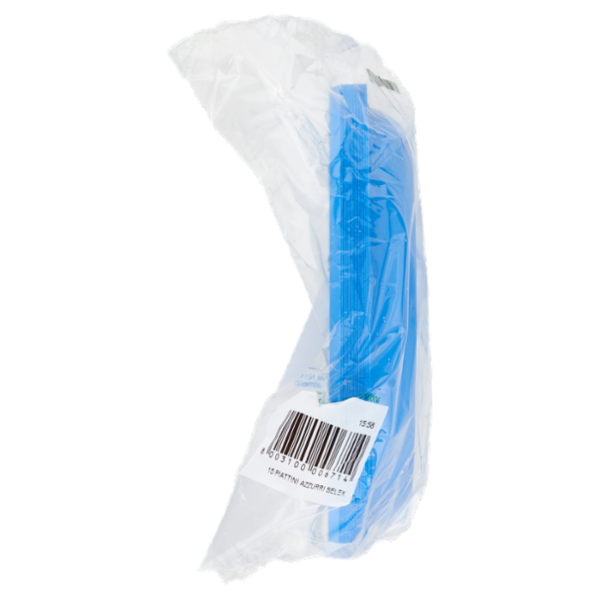 Selex Natura Chiama Piattini Biodegradabili e Compostabili Ecologici Azzurri 15 pezzi