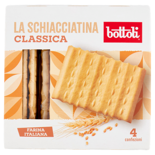 bottoli la Schiacciatina Classica 4 x 37,5 g