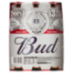 BUD Birra lager americana bottiglia 3x33cl