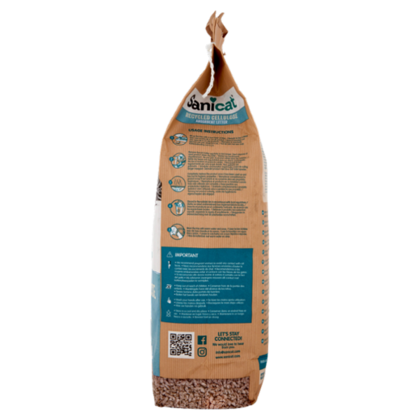 Sanicat Recycled Cellulose Absorbent Litter 10 L