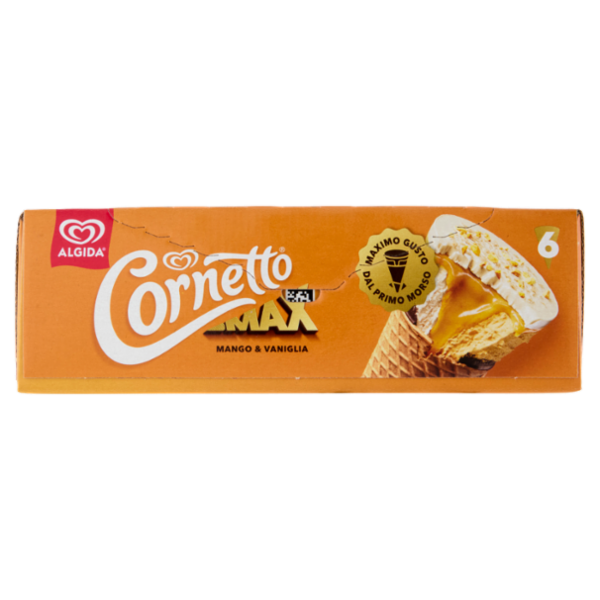 Cornetto Max Mango & Vaniglia 6 x 65 g