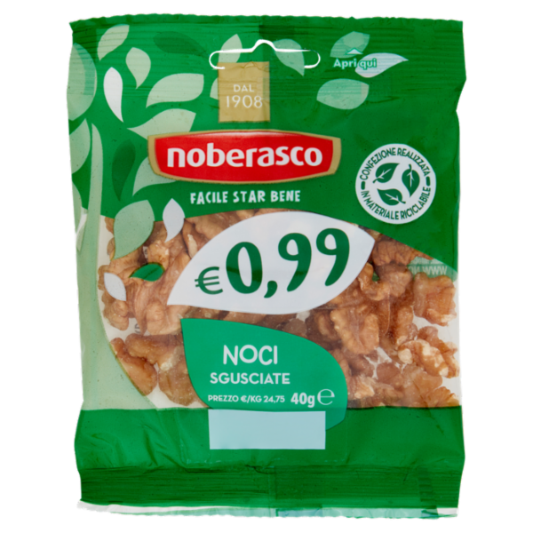noberasco € 0,99 Noci Sgusciate 40 g
