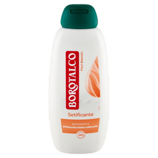 Borotalco Setificante Bagnodoccia Fiori Bianchi 450 ml