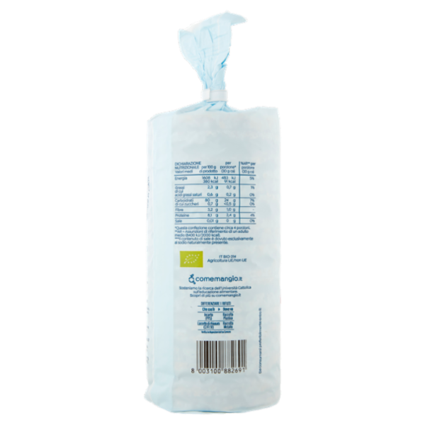 Selex Vivi Bene Gallette ai 5 Cereali Biologiche 120 g