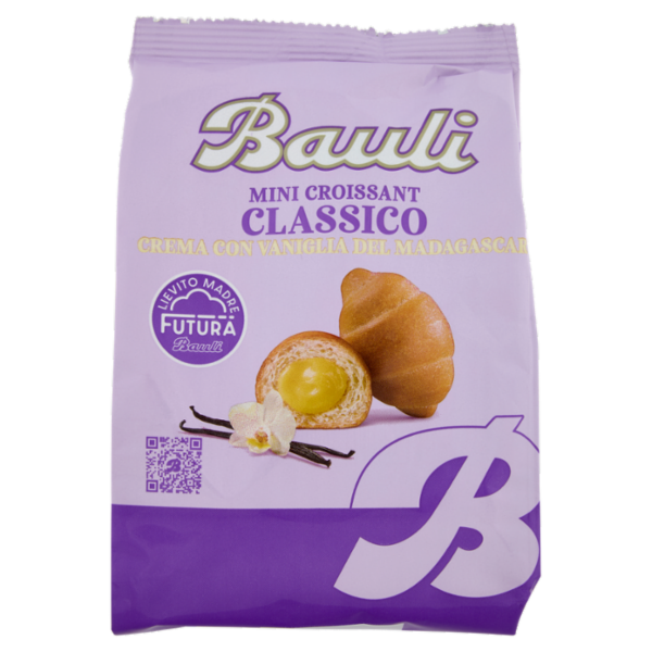 Bauli Mini Croissant Classico Crema con Vaniglia del Madagascar 75 g