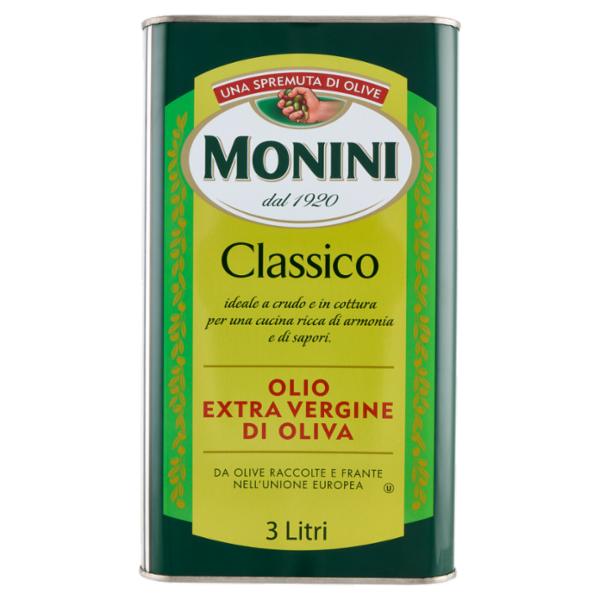 Monini Classico Olio Extra Vergine di Oliva 3 Litri