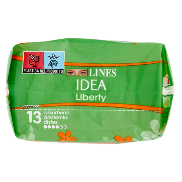 Lines Idea Liberty anatomico disteso 13 pz