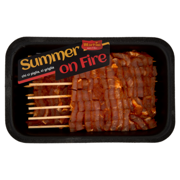 Martini Summer on Fire Arrosticini di Lonza di Suino in Salsa BBQ 0,330 kg