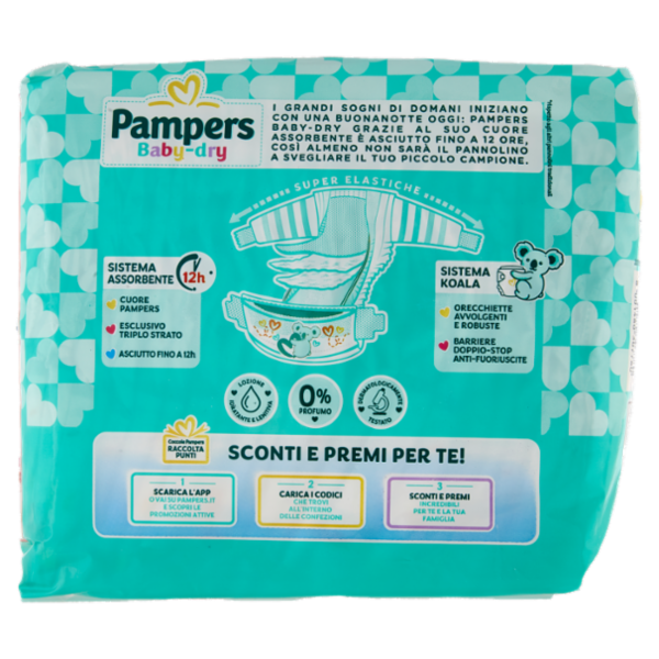 Pampers Baby-dry Mini 24 pz
