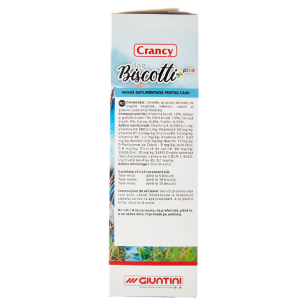 Giuntini Crancy Biscotti plus dog 500 g