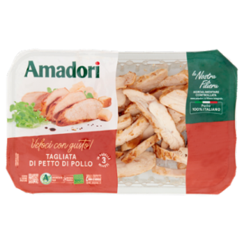 Amadori Tagliata Di Petto Di Pollo 0,280 Kg