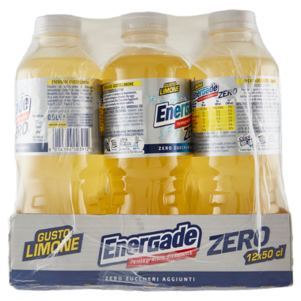 Energade Zero Gusto Limone 12 x 50 cl