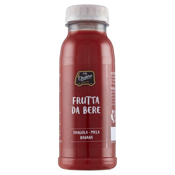 F.lli Orsero Frutta da Bere Fragola - Mela - Banana 250 ml
