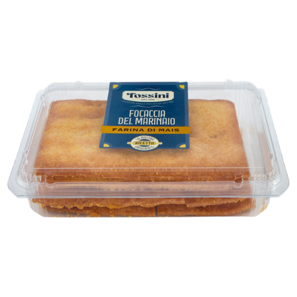 Tossini Focaccia del Marinaio Farina di Mais 200 g