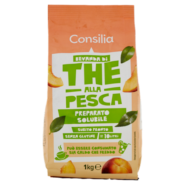 Consilia Preparato Solubile per Bevanda di The alla Pesca 1 kg