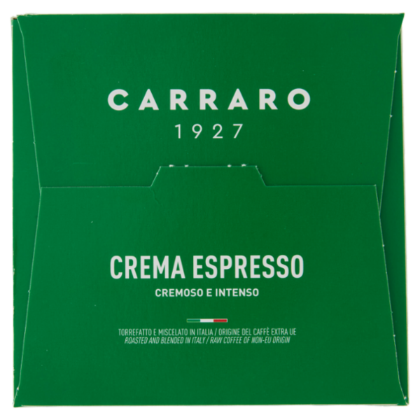 Carraro Crema Espresso Capsule Compatibili Nescafé* Dolce Gusto* 16 x 7 g