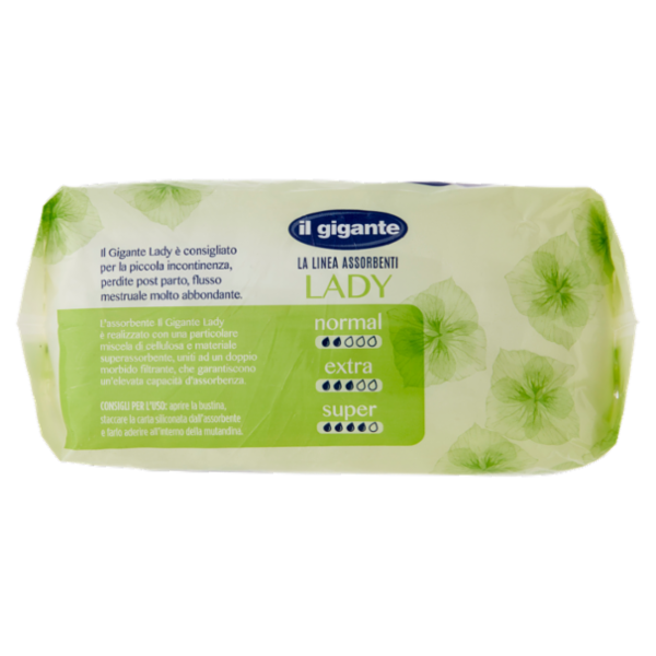 IL GIGANTE Assorbenti Ripiegati Lady normal 12 pz