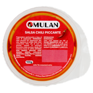 Mulan Salsa Chili Piccante 100 g