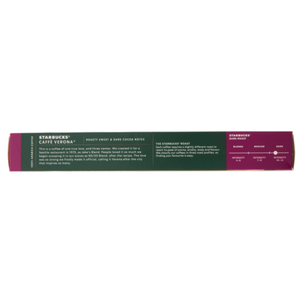 STARBUCKS Caffè Verona by Nespresso Caffè espresso 10 capsule 55 g