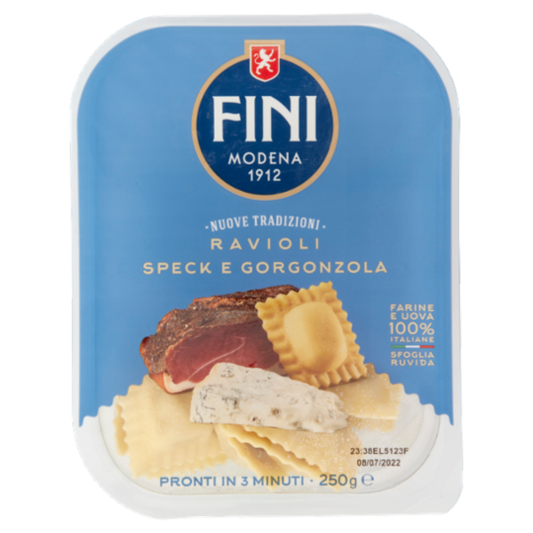 Fini Nuove Tradizioni Ravioli Speck e Gorgonzola 250 g
