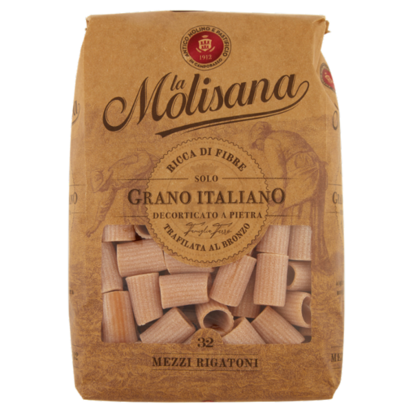 La Molisana integrale 32 Mezzi Rigatoni 500 g