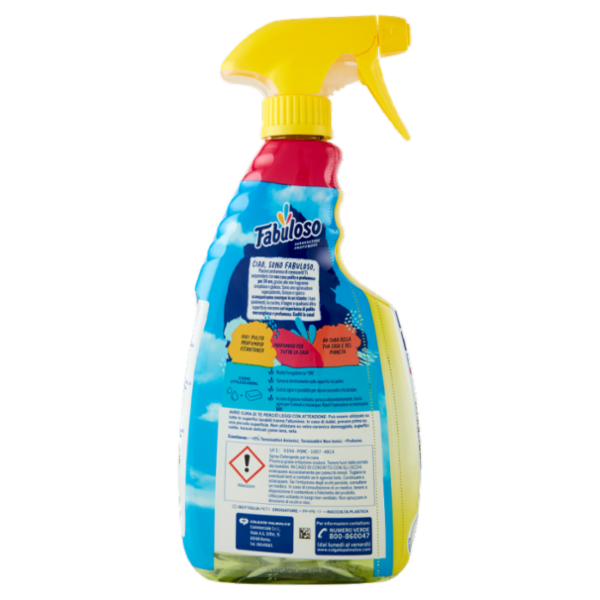 Fabuloso detersivo spray sgrassatore Freschezza Limone 600 ml