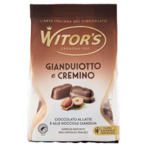 Witor's Gianduiotto e Cremino Cioccolato Al Latte e Alle Nocciole Gianduia 200 g