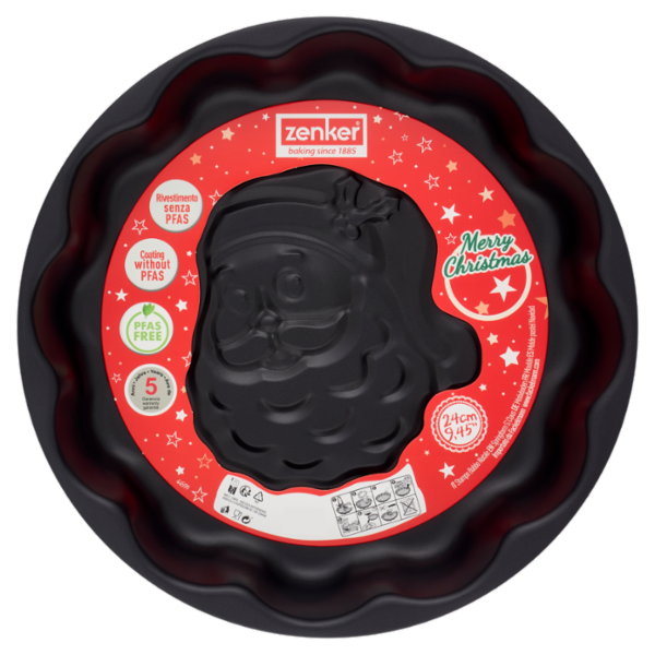 zenker Stampo Babbo Natale 24cm