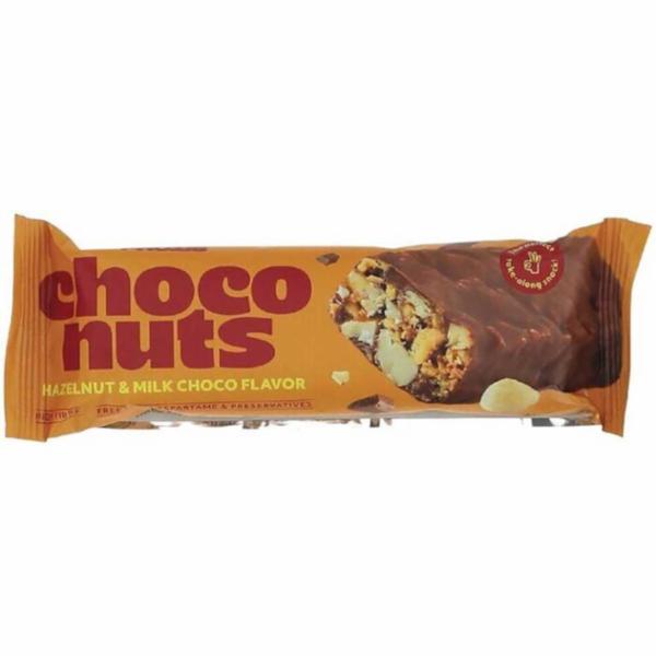 Prozis Barrette Choconuts Nocciola e Cioccolato al Latte 50g