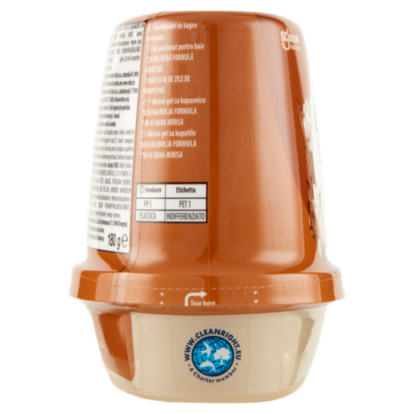 Glade Gel Bagno, Profumatore per Ambienti, Fragranza Sensual Sandalwood & Jasmine 180g