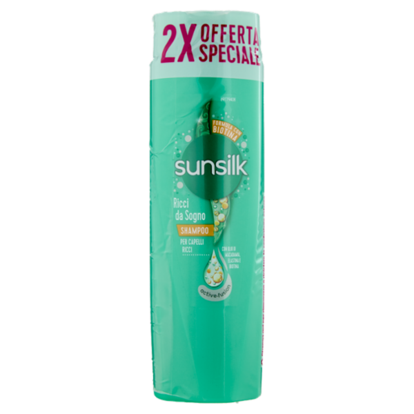 sunsilk Ricci da Sogno Shampoo per Capelli Ricci 2 x 250 mL