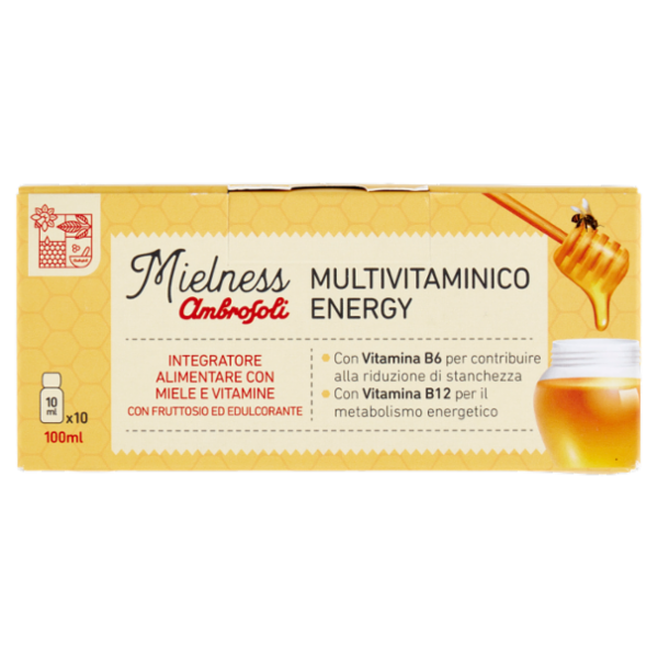Ambrosoli Mielness Multivitaminico Energy 10 x 10 ml