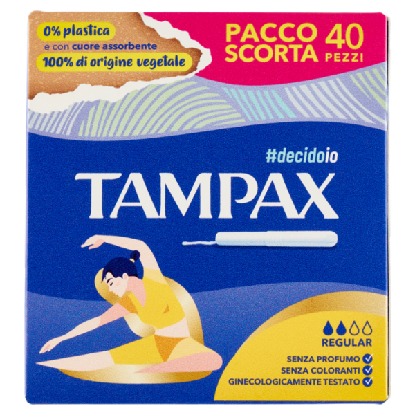 Tampax Regular 40 pz