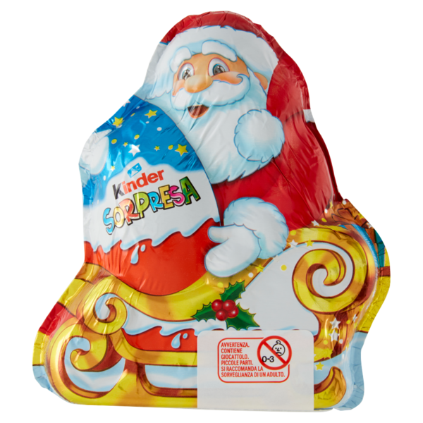 Kinder Sorpresa Figura cava Babbo Natale 75 g