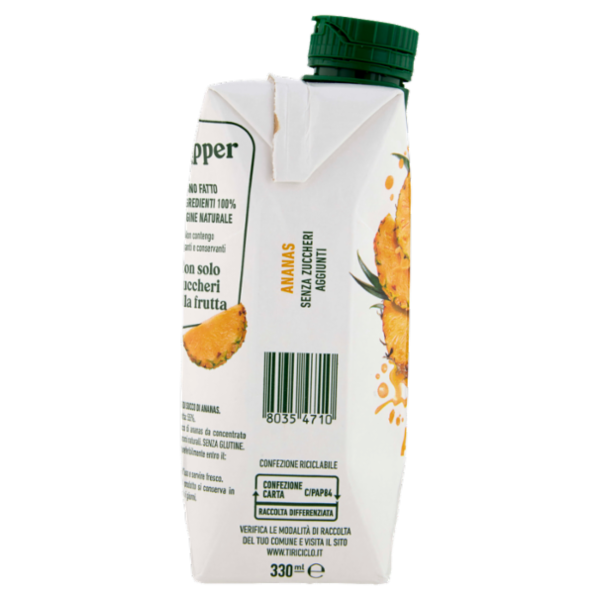 Zuegg Skipper Ananas Senza zuccheri aggiunti 330 ml