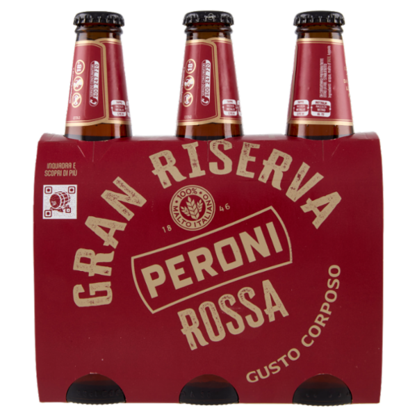 Peroni Gran Riserva Rossa Birra 3 x 33 cl